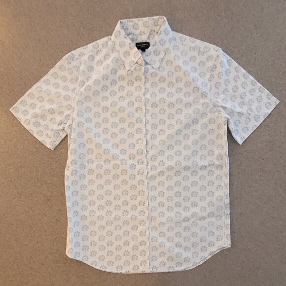 Club Monaco Small Button Down Short Sleeve - Picture 1 of 5